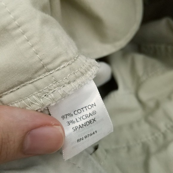 J JIll Women's 12 Stretch Khaki Beige Bootcut Pants 34.5" 30" 9.75" - Picture 11 of 11